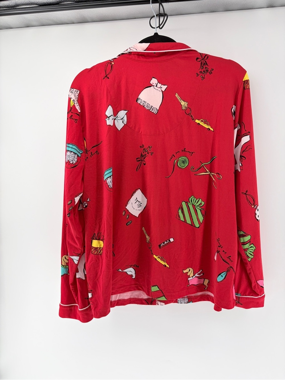 Kate Spade New York "Things We Love" Pajama Top XL Top Only - Picture 5 of 7